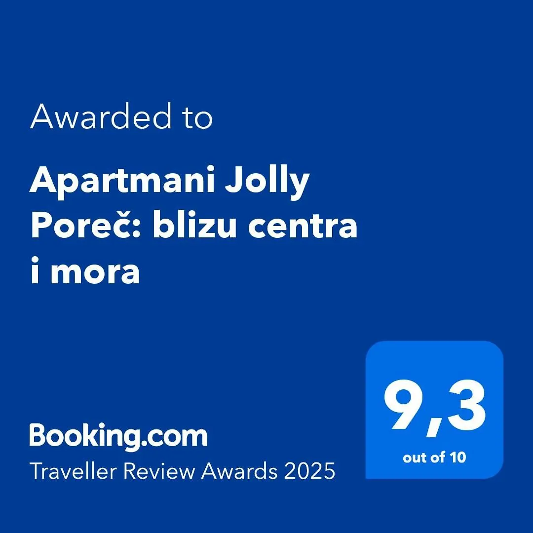 Apartmani Jolly Porec: Blizu Centra I Mora Lägenhet